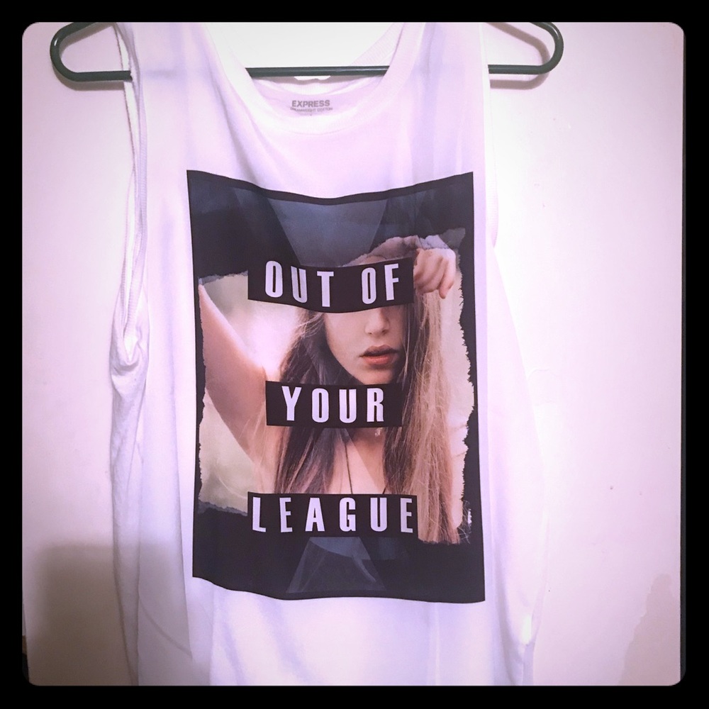 Never worn Express Size Large Muscle Tank